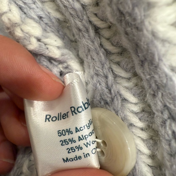 NWT Roberta Roller Rabbit Cardigan Sweater - Picture 3 of 6